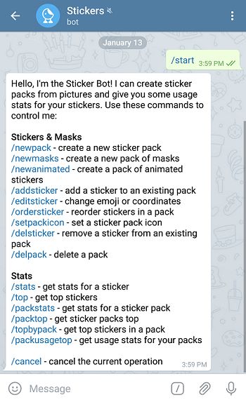 make telegram stickers on android