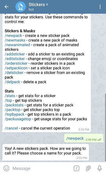 make telegram stickers on iphone