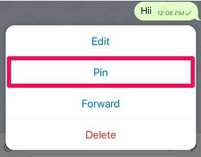 How to pin a message in Telegram 4