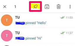 How to pin a message in Telegram 5