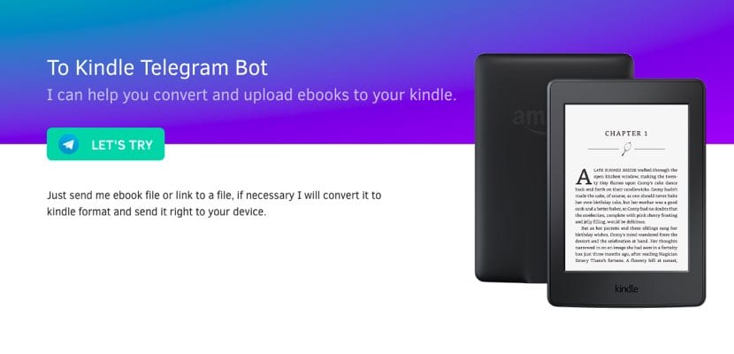 To Kindle Bot Telegram