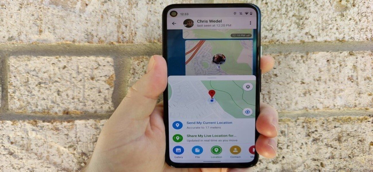 send live location telegram