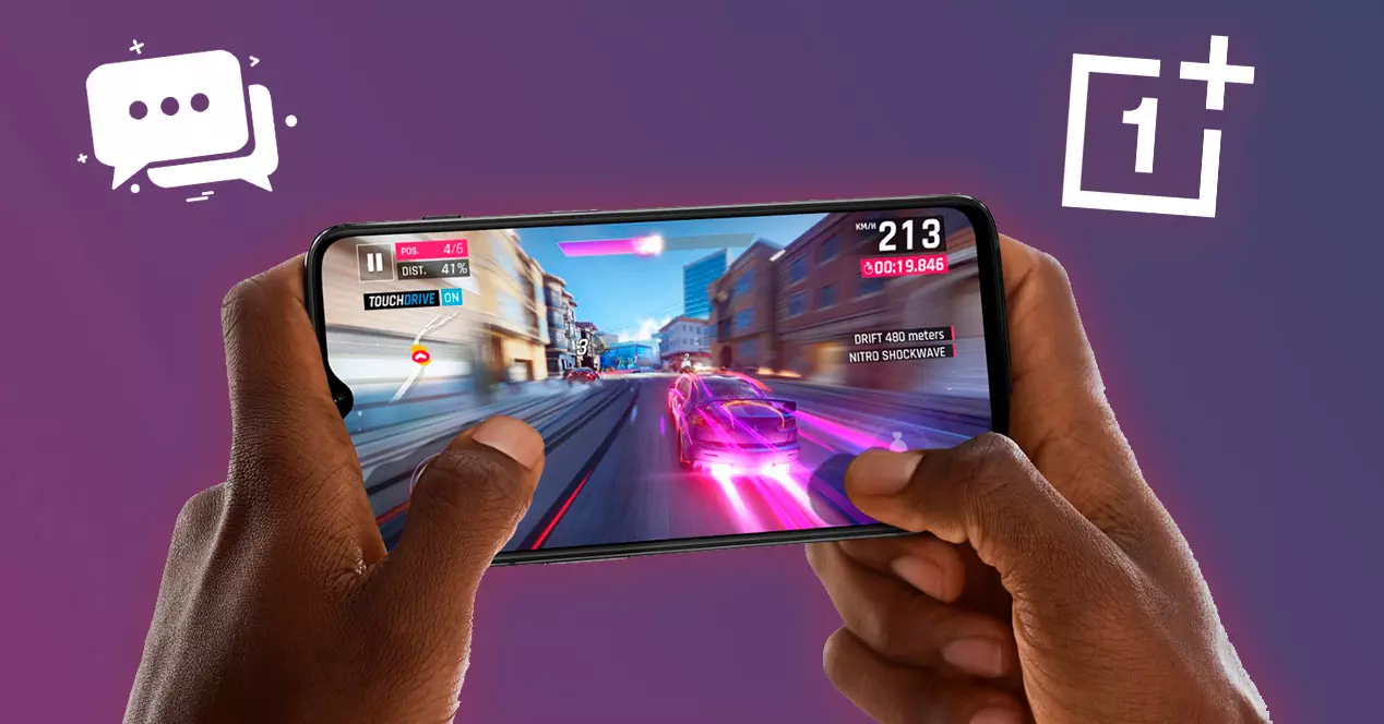 rmensajes jugar juegos oneplus