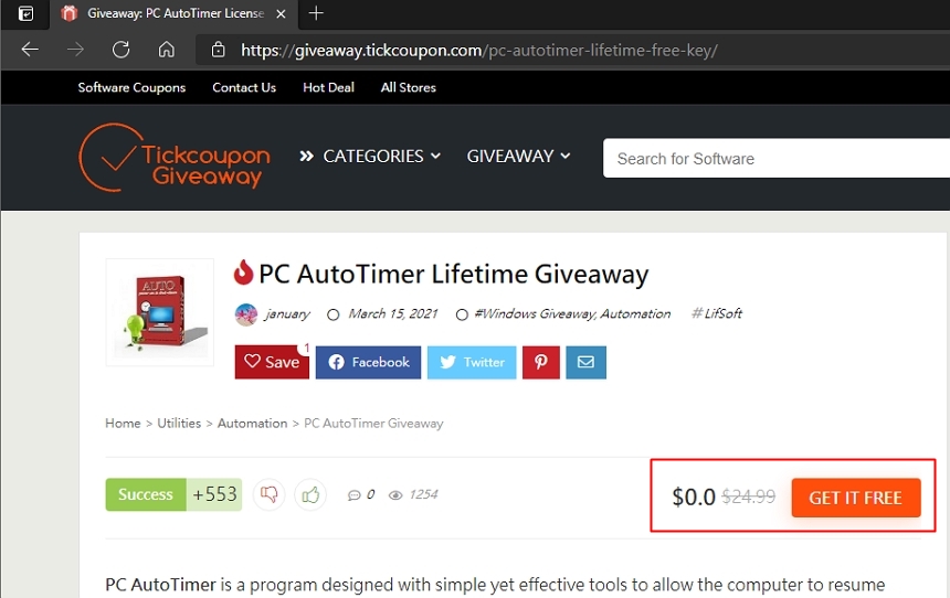 PC AutoTimer