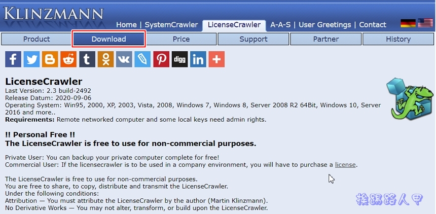 LicenseCrawler