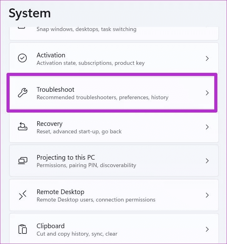 Open troubleshoot menu telegram not opening on desktop