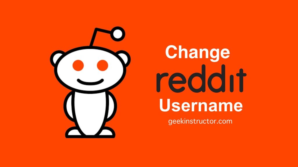 Change Reddit username