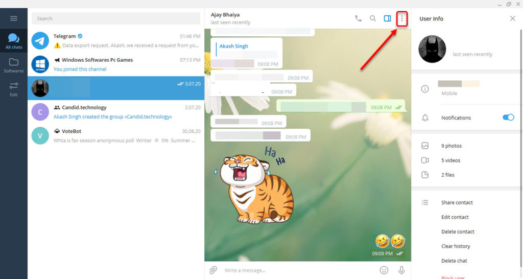 How to backup Telegram chats? | Candid.Technology