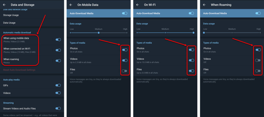 How to stop auto-download in Telegram? | Candid.Technology