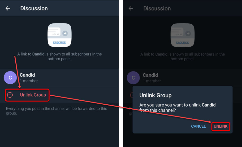 How to share a Telegram channel link? | Candid.Technology