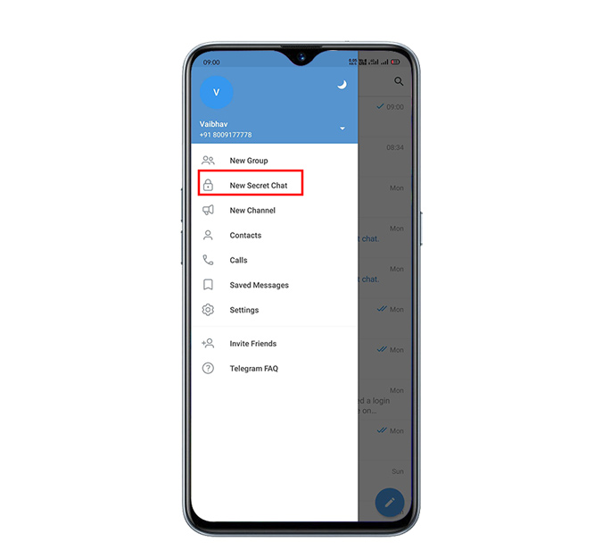 Telegram Secret Chat