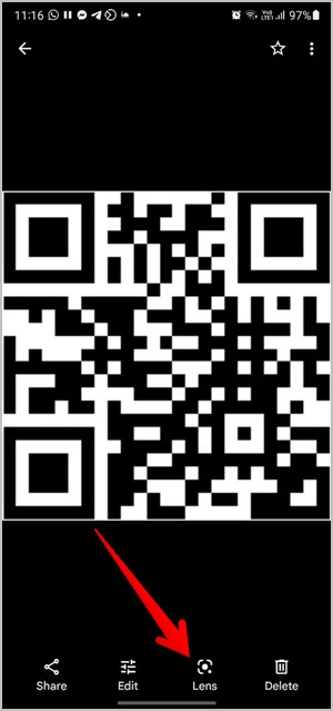 Samsung Scan QR Code Google Photos