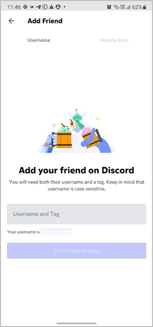 Discord Guide Add Friends Username