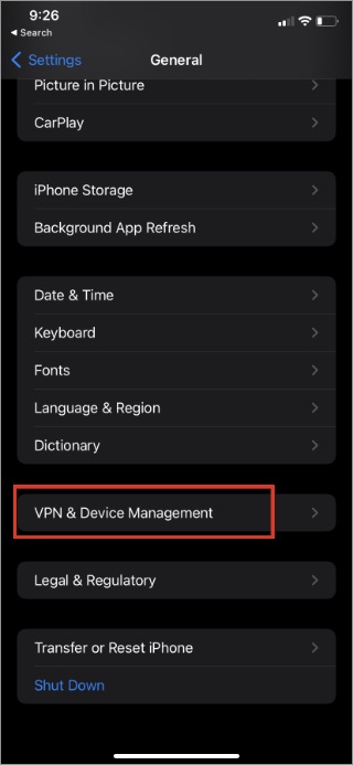 open vpn and data management