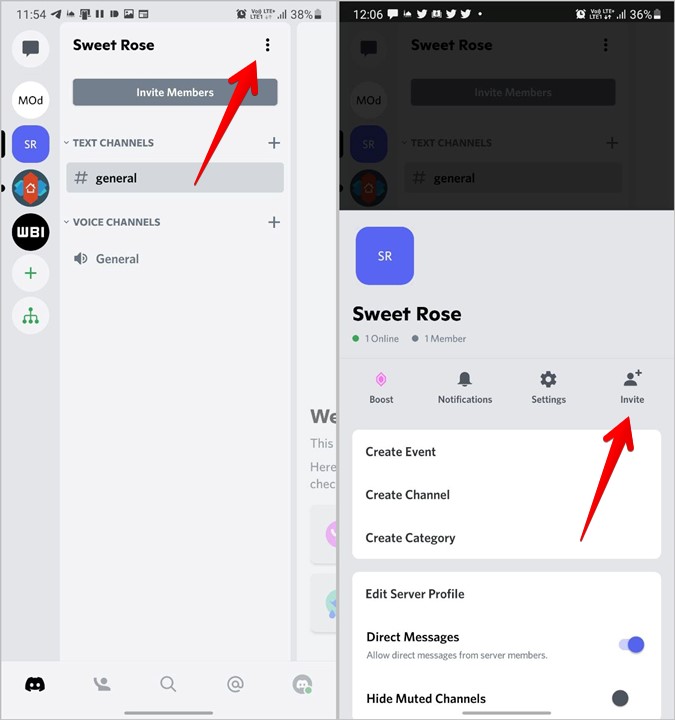 Discord Server Tips Invite Member