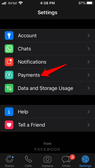 whatsapp payments