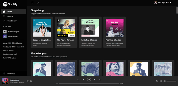 Playing Spotify on PWA