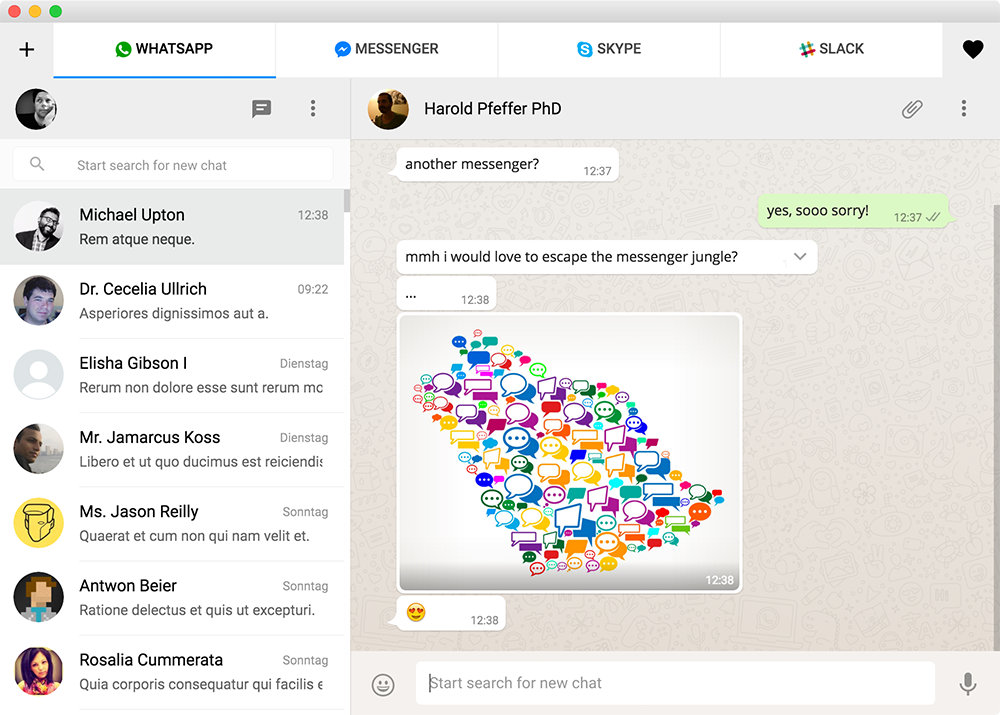 all in one messenger app