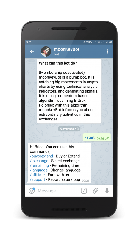 top telegram bots - moonkeybot