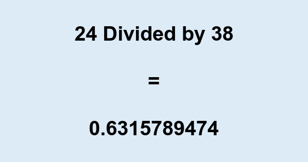 24 38 as a decimal